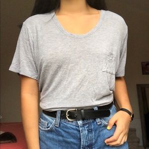 Slouchy Brandy Melville Grey Lounge Tee